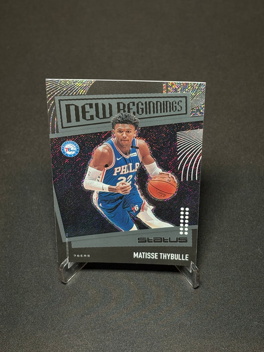 Matisse Thybulle RC Panini Status 2019-20 "New Beginnings" Philadelphia 76ers