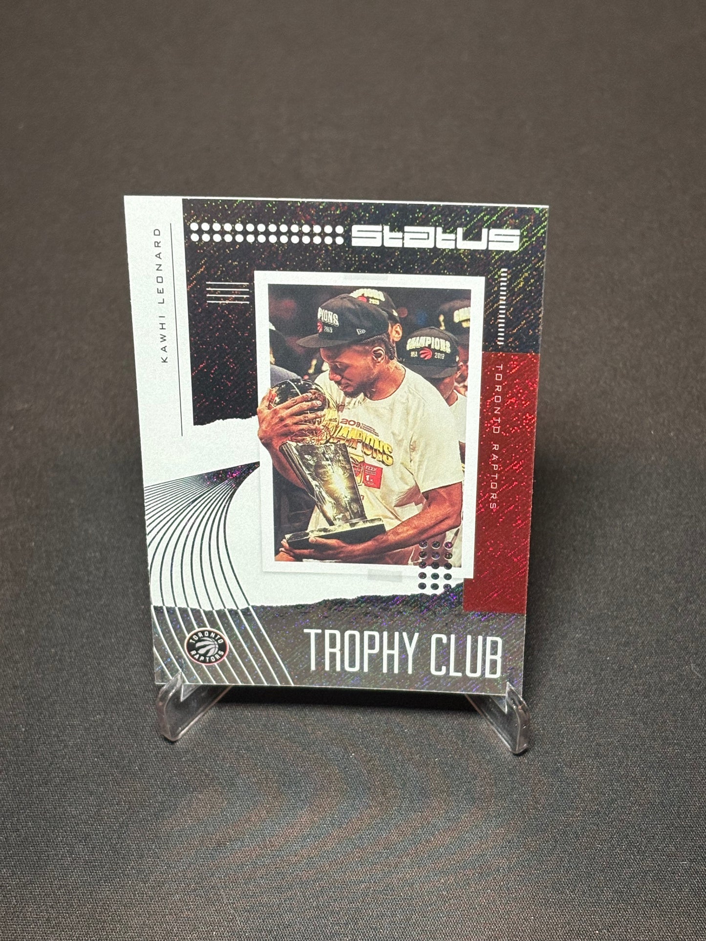 Kawhi Leonard Panini Status 2019-20 "Trophy Club" Toronto Raptors
