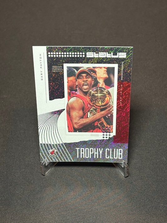 Gary Payton Panini Status 2019-20 "Trophy Club" Miami Heat