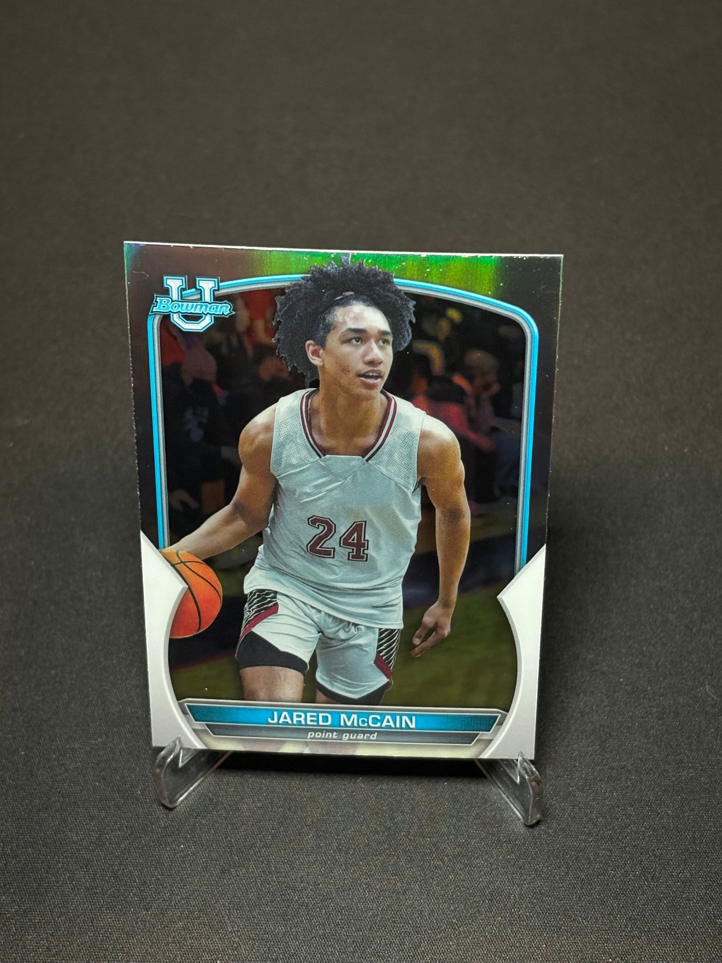 Jared McCain Topps Bowman U 2023 "Refractor" Centennial HS
