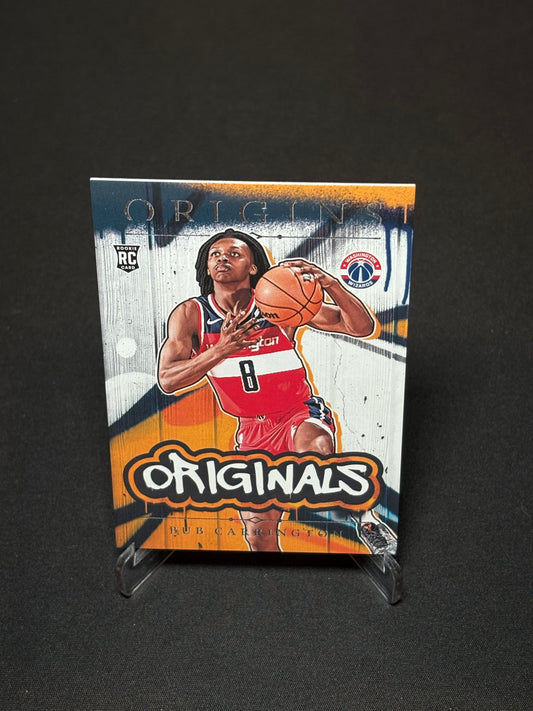 Bub Carrington RC Panini Origins 2024 "Originals" Washington Wizards