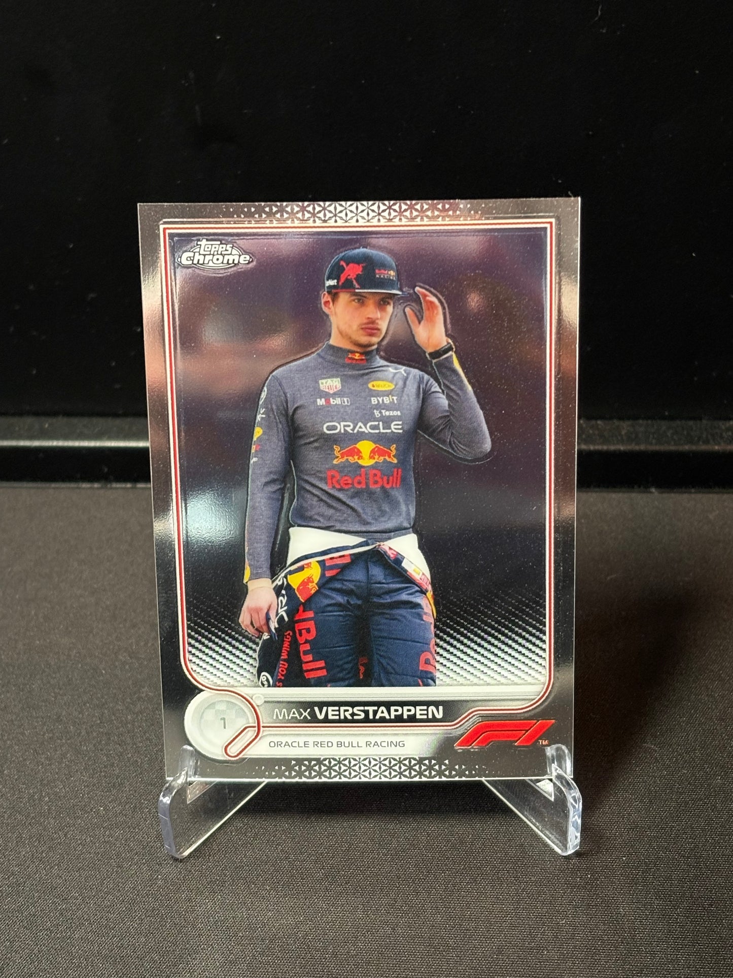 Max Verstappen Topps Chrome F1 2022 "Base #2"