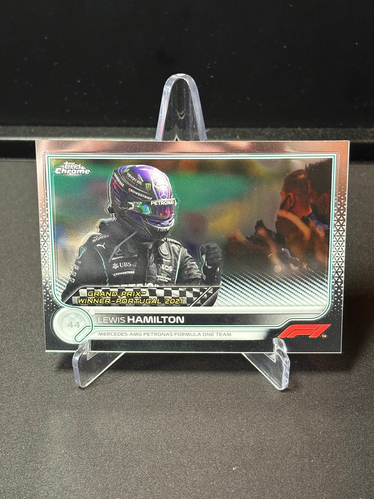 Lewis Hamilton Topps Chrome F1 2022 "GP Winner #153"