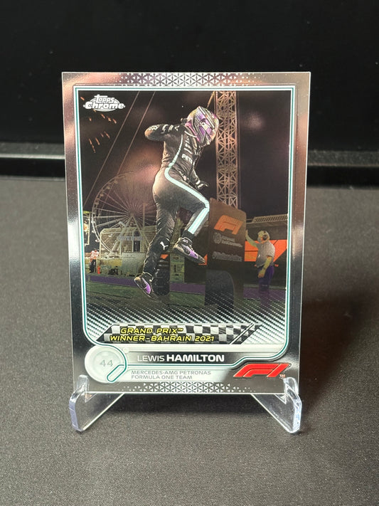 Lewis Hamilton Topps Chrome F1 2022 "GP Winner #151"