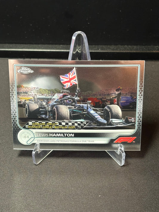 Lewis Hamilton Topps Chrome F1 2022 "GP Winner #160"