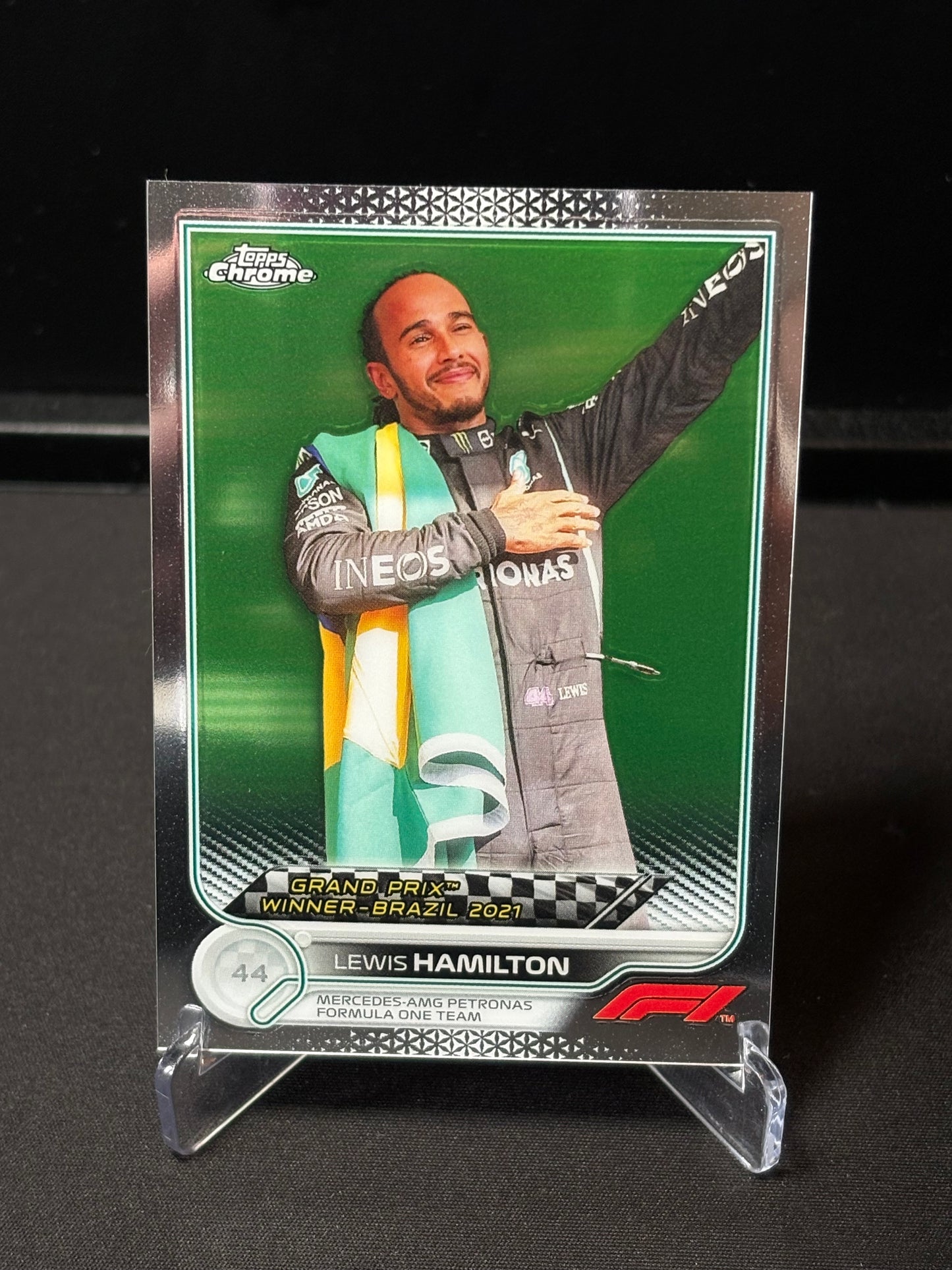 Lewis Hamilton Topps Chrome F1 2022 "GP Winner #169"