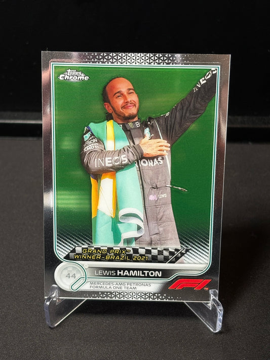 Lewis Hamilton Topps Chrome F1 2022 "GP Winner #169"