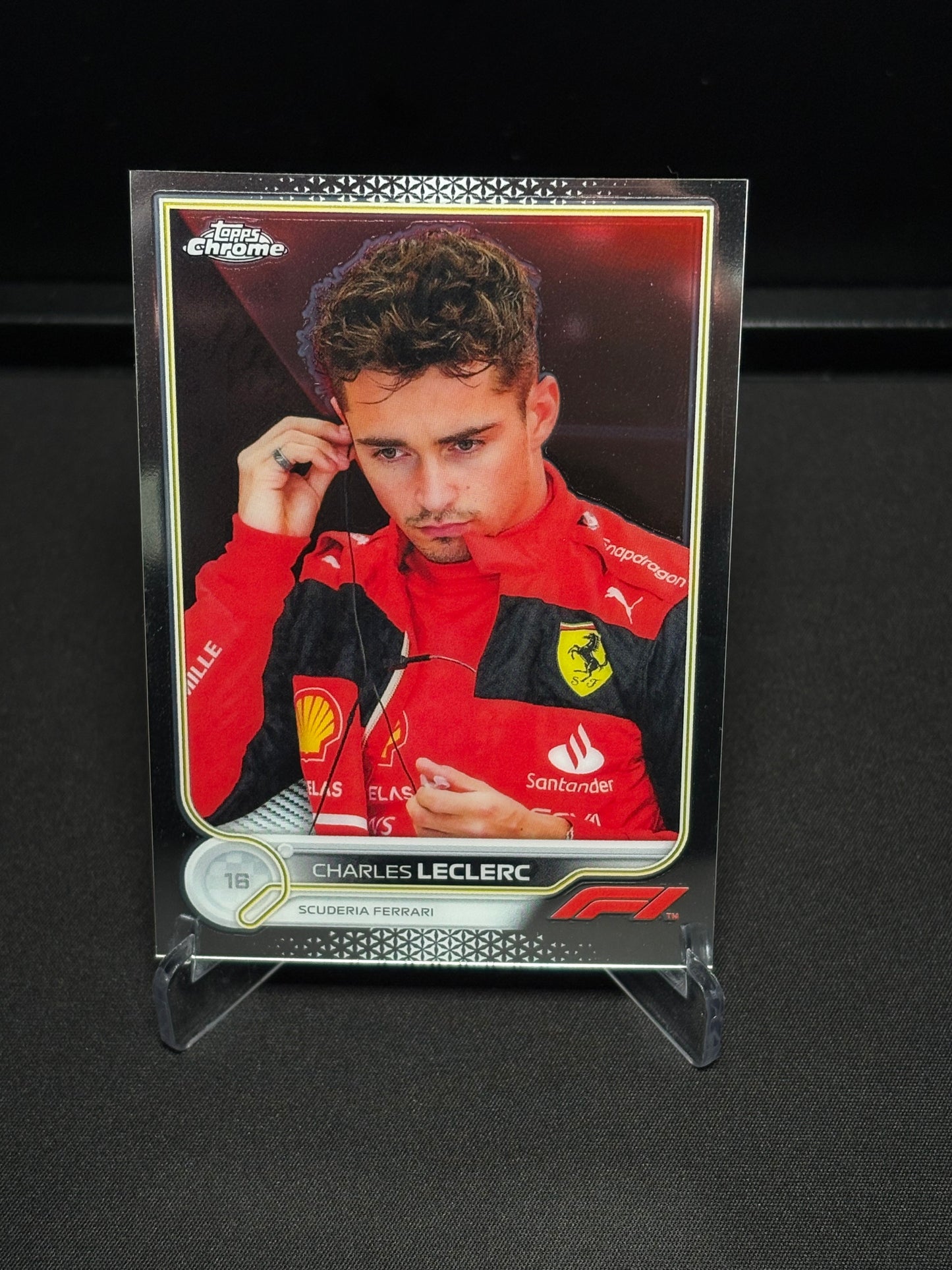 Charles Leclerc Topps Chrome F1 2022 "Base #26"