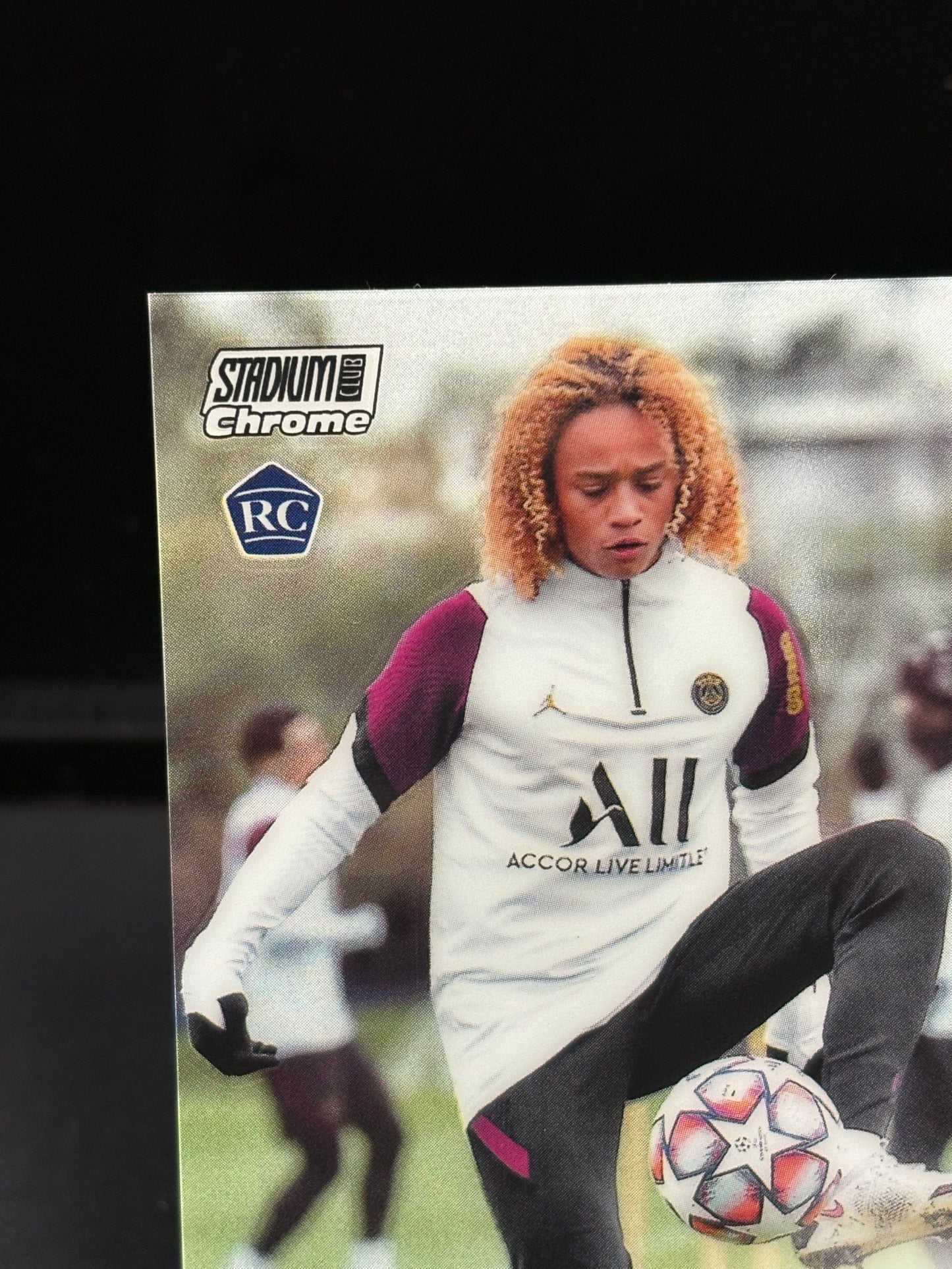 Xavi Simons RC Topps Stadium Club 2020 "Base" PSG