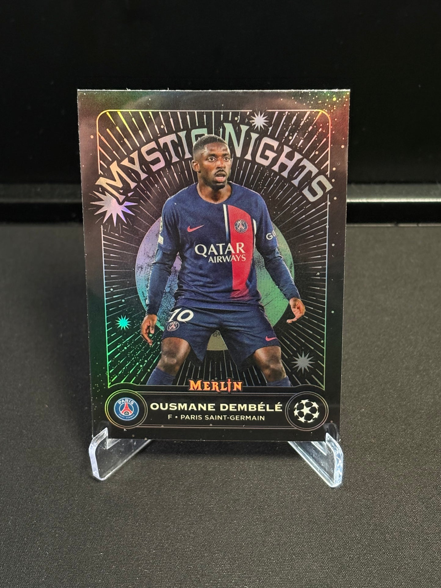 Ousmane Dembélé Topps Chrome Merlin 2024 "MysticNights" PSG