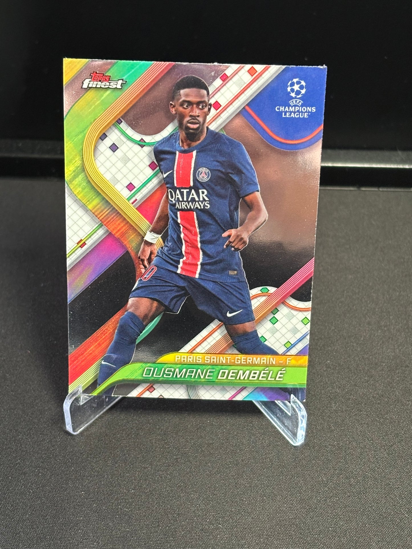 Ousmane Dembélé Topps Finest 2024-25 "Base" PSG