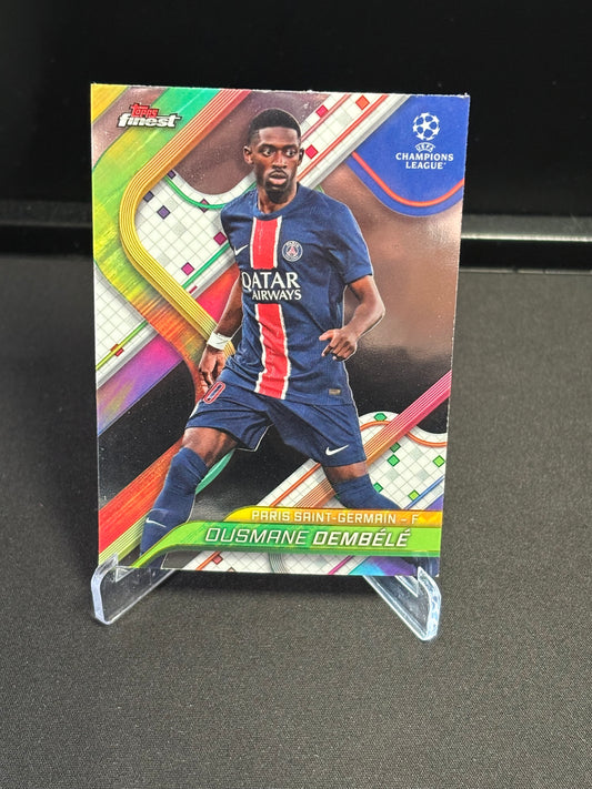 Ousmane Dembélé Topps Finest 2024-25 "Base" PSG