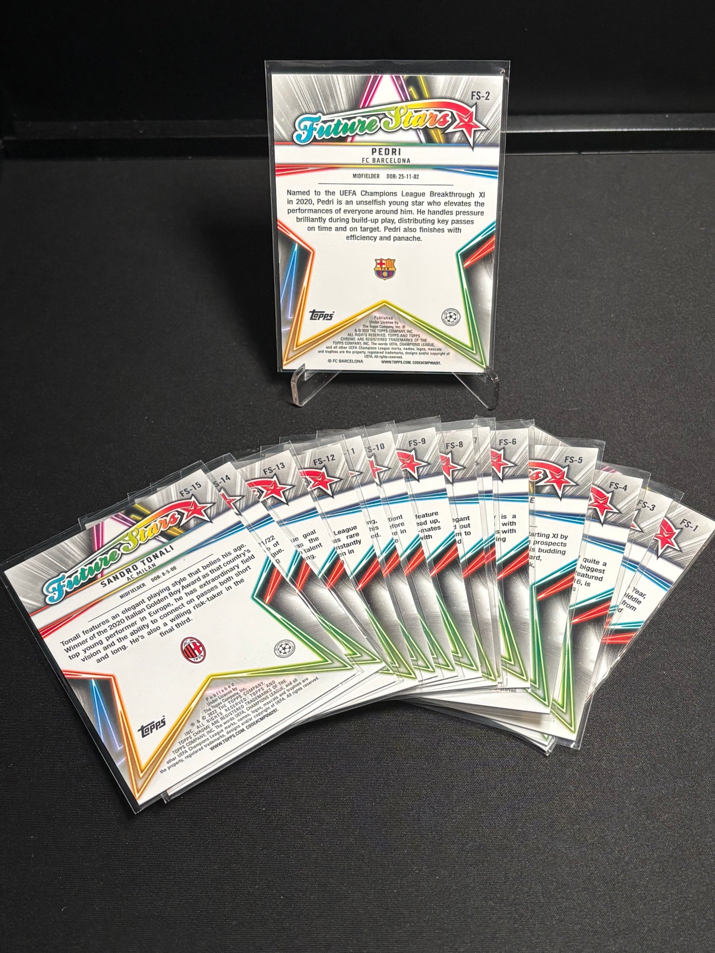 Topps Chrome 2021-22 "Future Stars Complete Set 1-15"