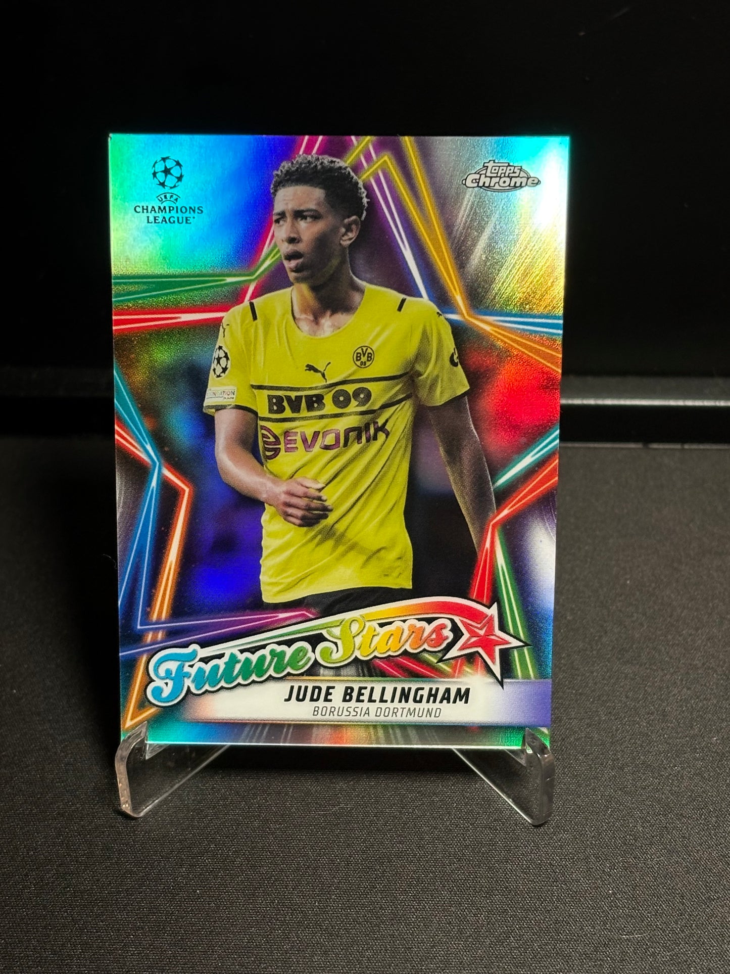 Jude Bellingham Topps Chrome 2021-22 "Future Stars" B. Dortmund