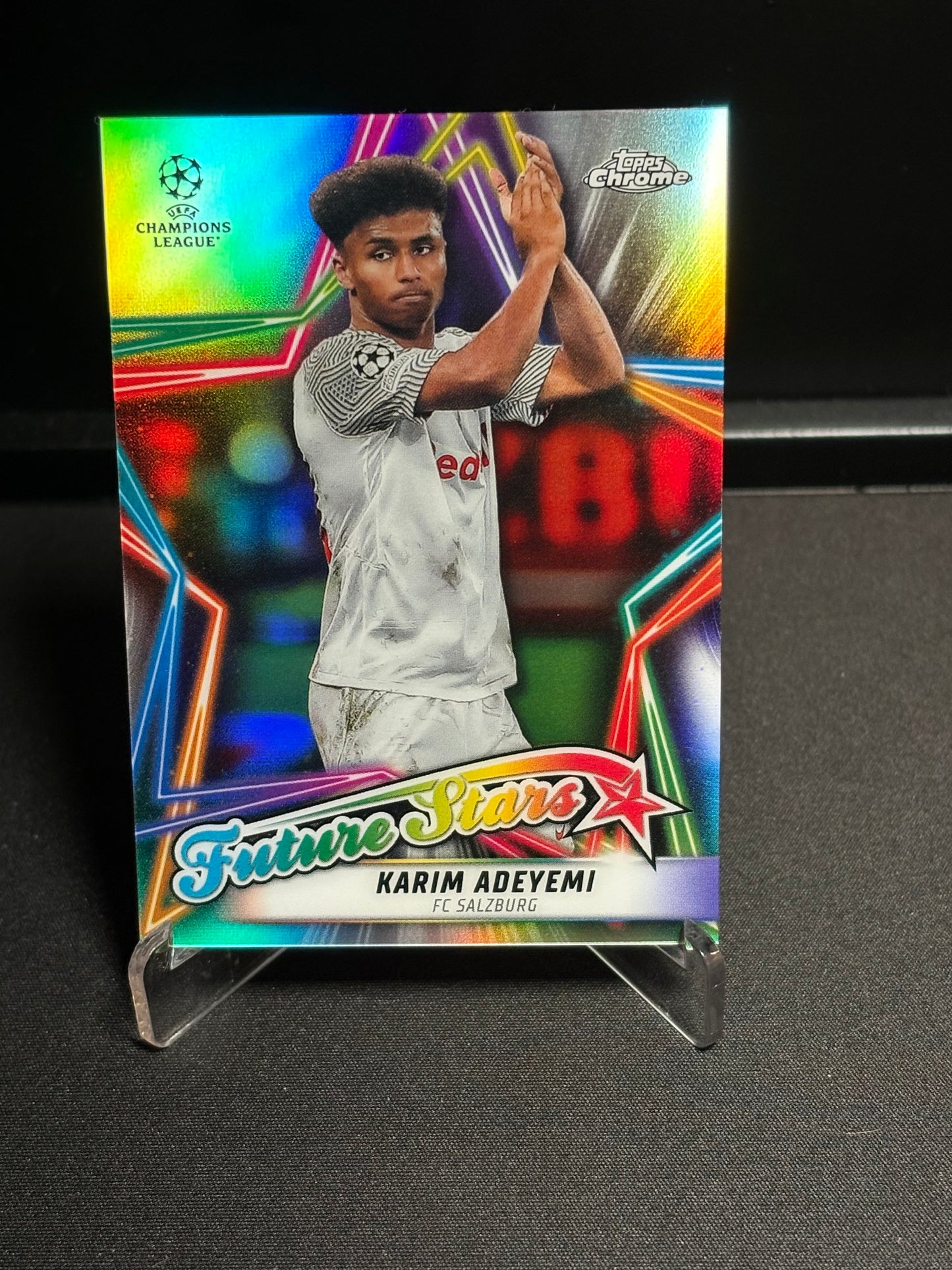 Karim Adeyemi Topps Chrome 2021-22 "Future Stars" Salzburg
