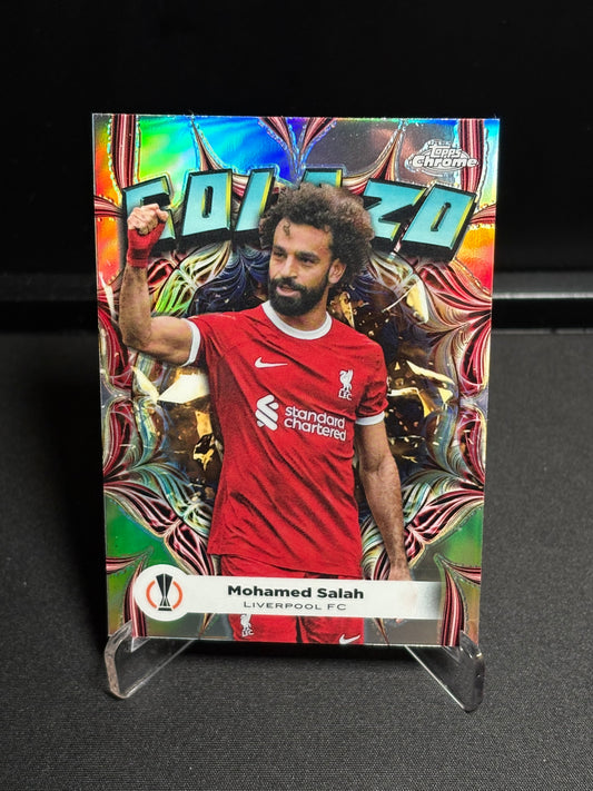 Mohamed Salah Topps Chrome 2023-24 "Golazo" Liverpool