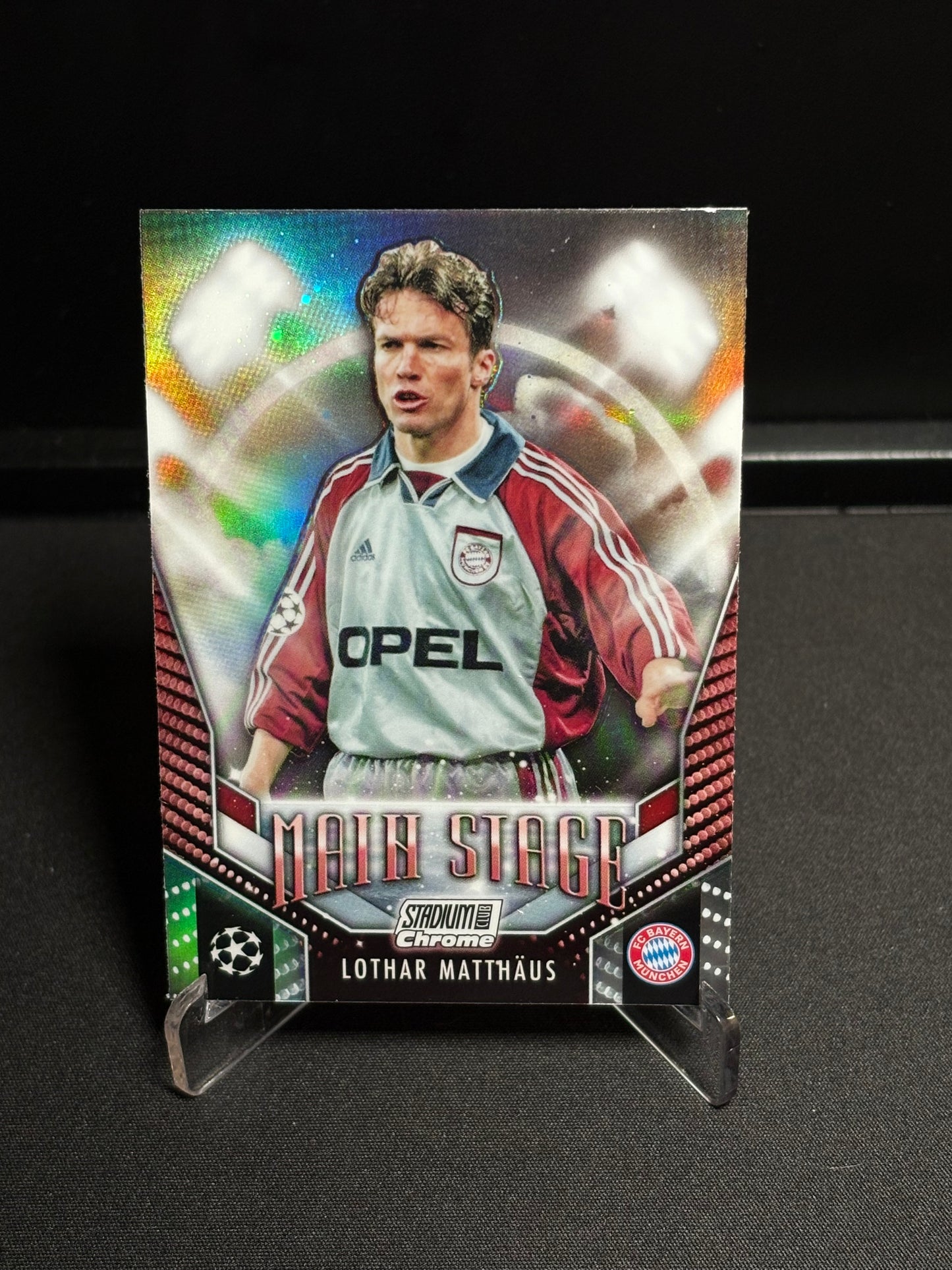 Lothar Matthaus Topps Stadium Club 2023-24 "Main Stage" Bayern Munich