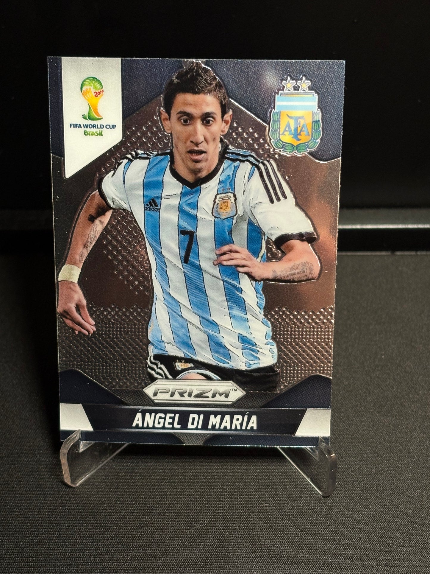 Angel Di Maria Panini Prizm World Cup 2014 "Base" Argentine