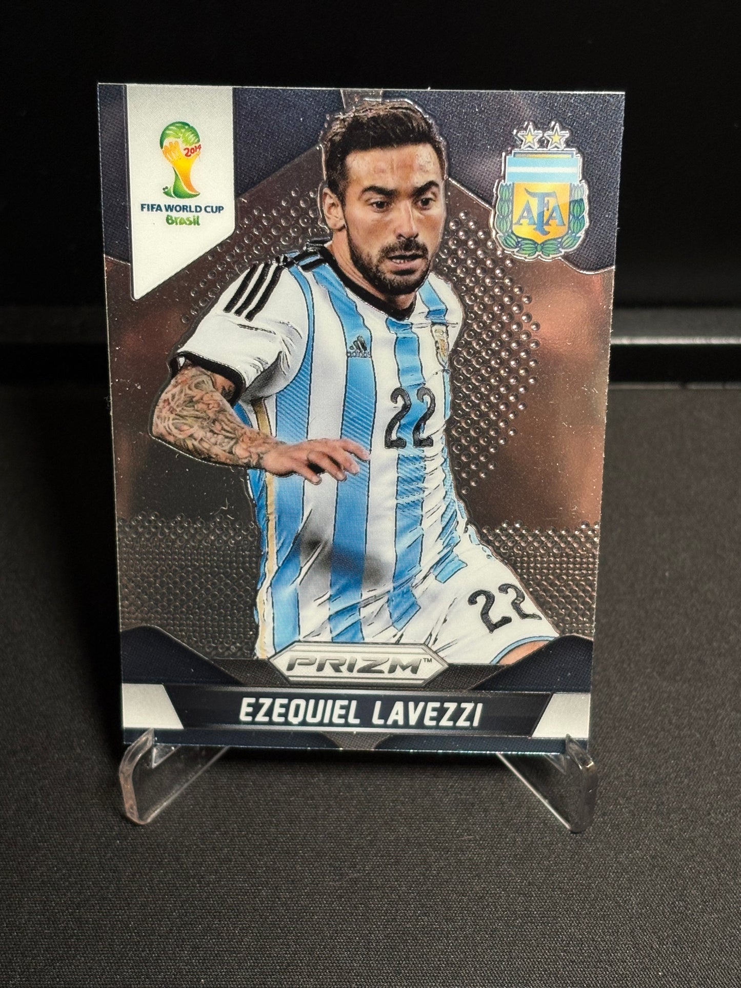 Ezequiel Lavezzi Panini Prizm World Cup 2014 "Base" Argentine