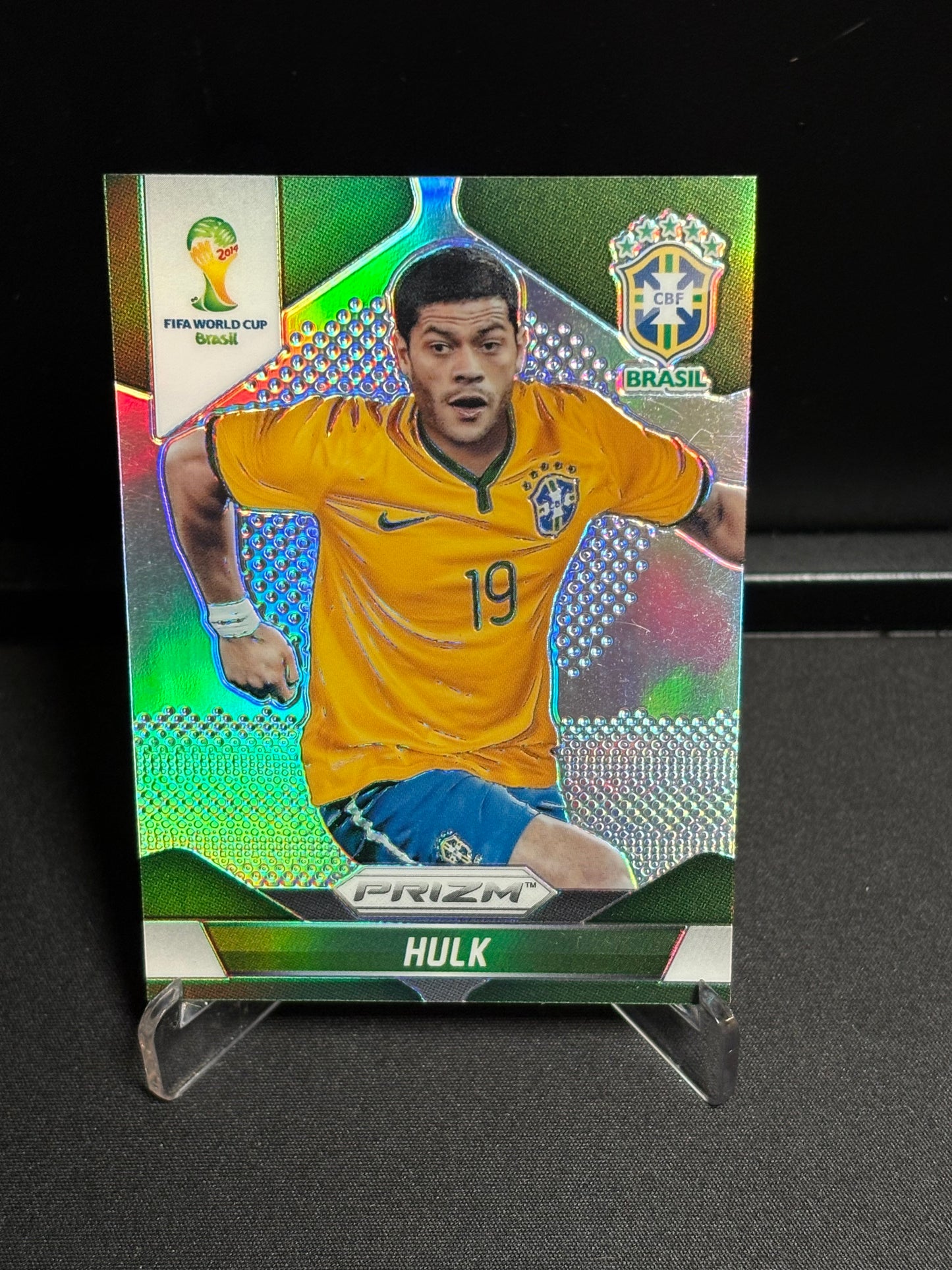 Hulk Panini Prizm World Cup 2014 "Mojo Prizm" Brésil
