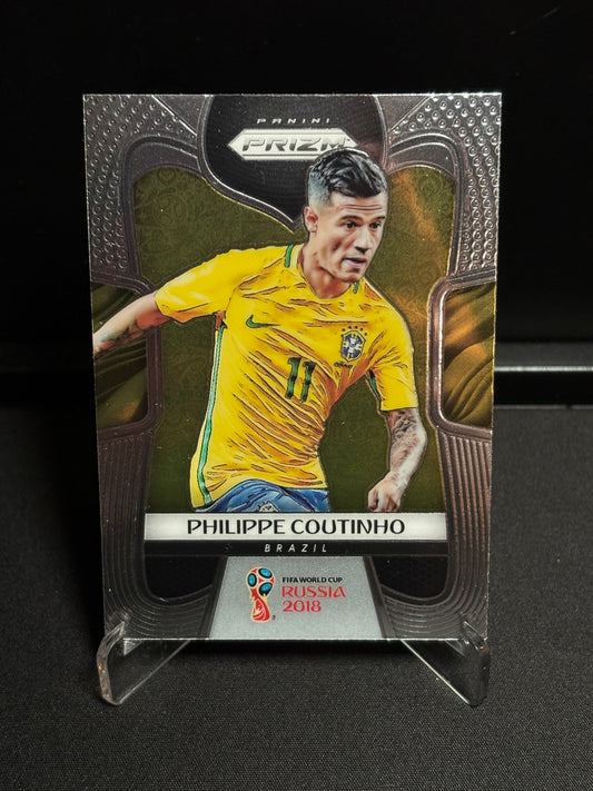 Philippe Coutinho Panini Prizm World Cup 2018 "Base" Brésil