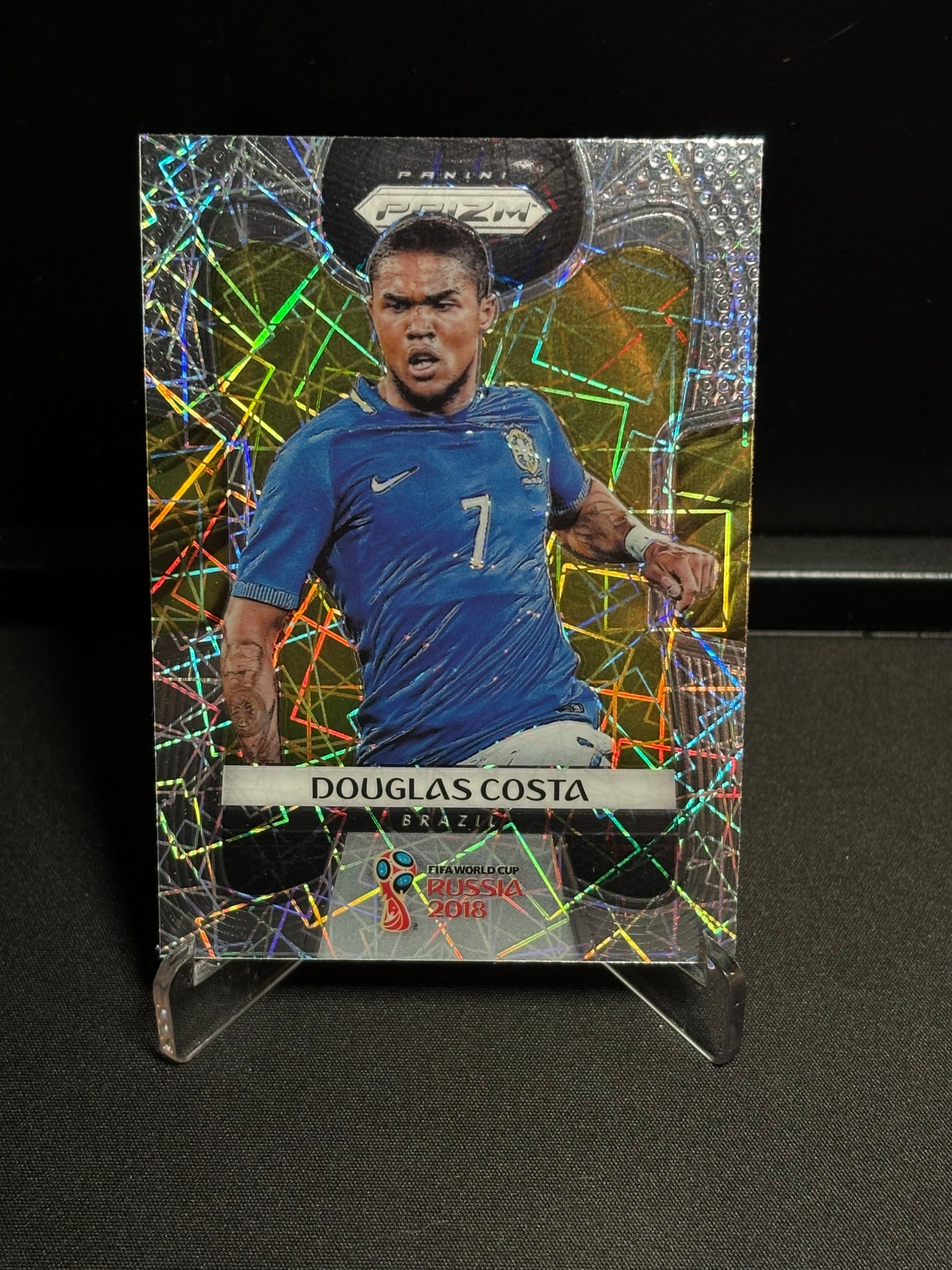 Douglas Costa Panini Prizm World Cup 2018 "Lazer Prizm" Brésil