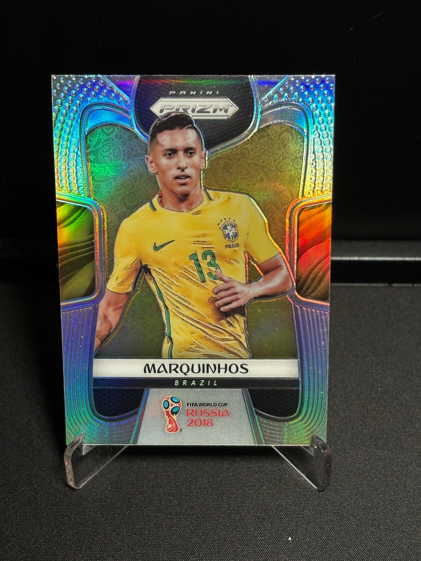 Marquinhos Panini Prizm World Cup 2018 "Prizm" Brésil