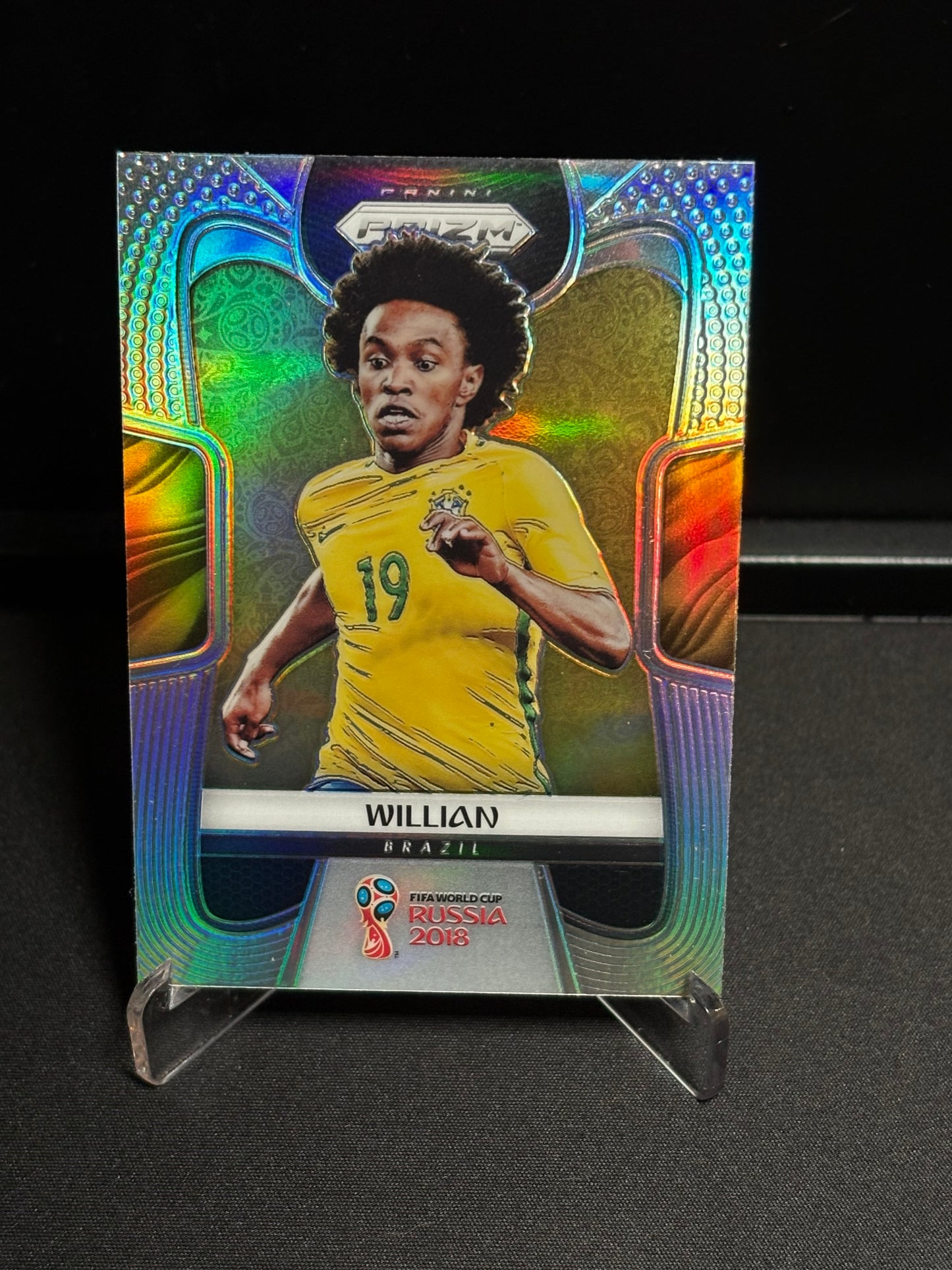 Willian Panini Prizm World Cup 2018 "Prizm" Brésil