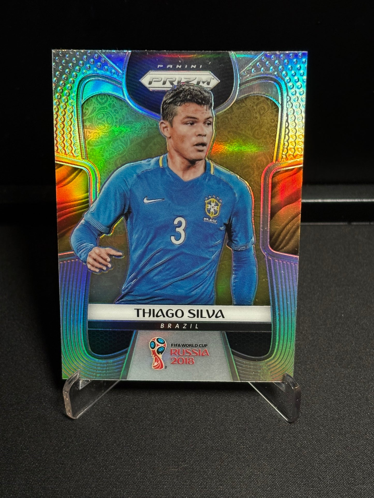 Thiago Silva Panini Prizm World Cup 2018 "Prizm" Brésil