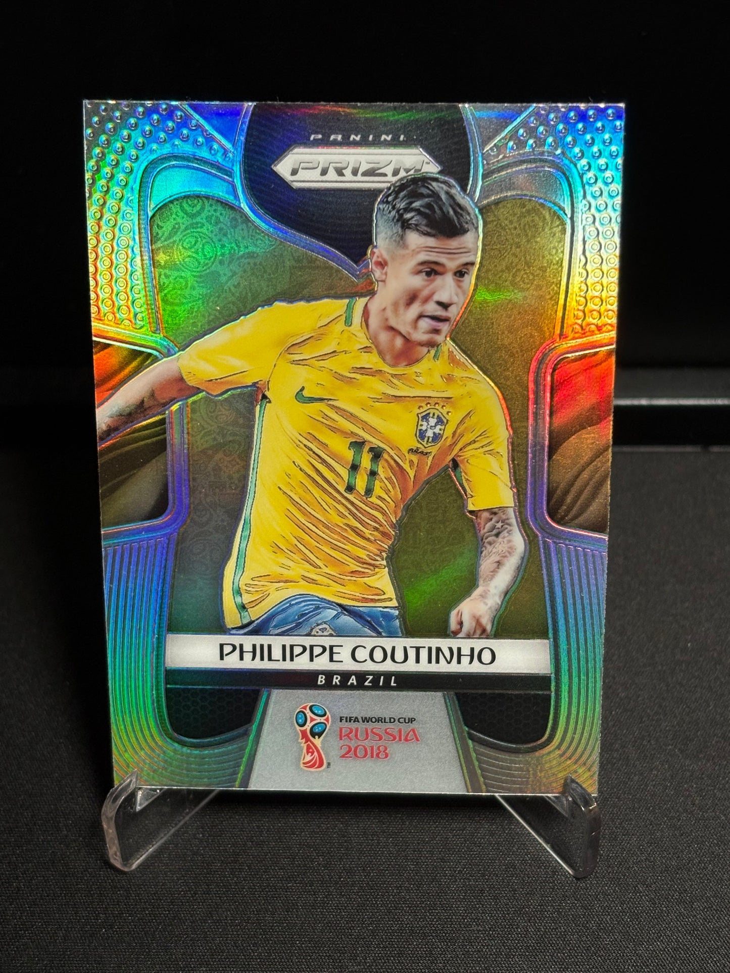 Philippe Coutinho Panini Prizm World Cup 2018 "Prizm" Brésil