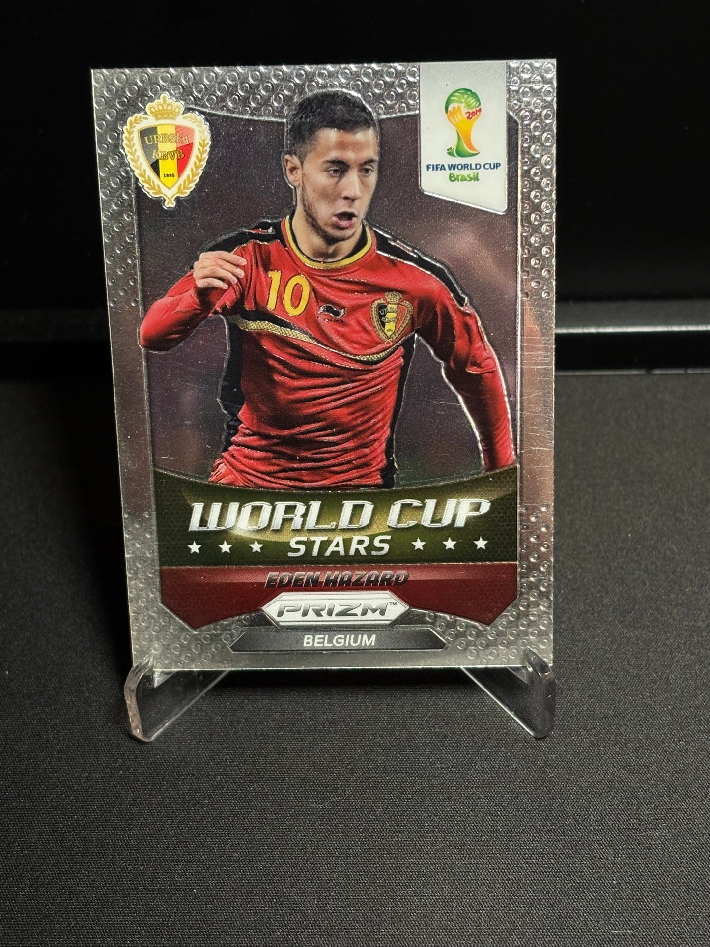Eden Hazard Panini Prizm World Cup 2014 "World Cup Stars" Belgique