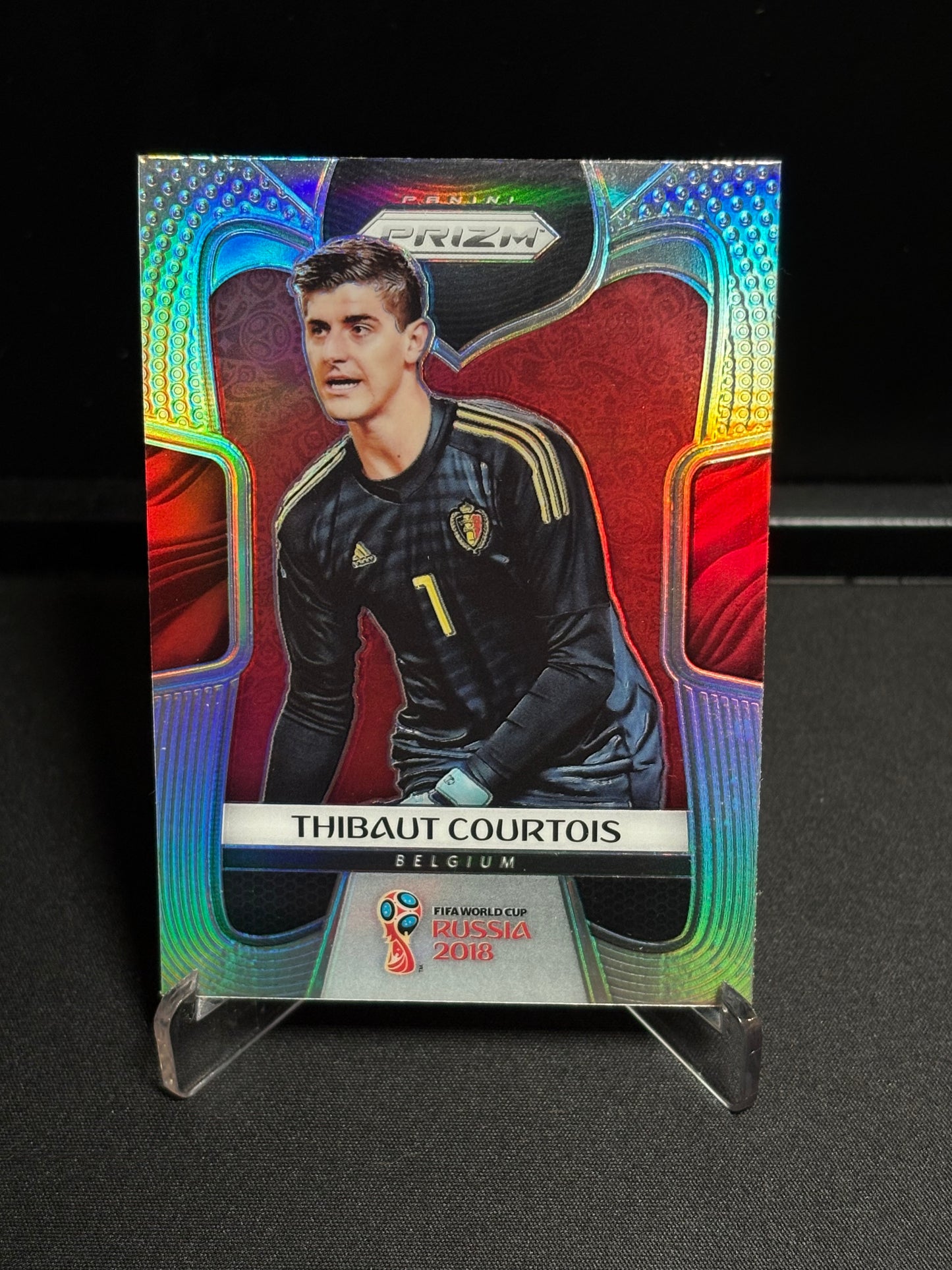 Thibaut Courtois Panini Prizm World Cup 2018 "Prizm" Belgique