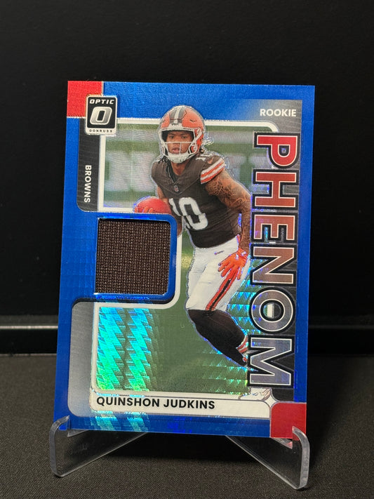 Quinshon Judkins RC Panini Donruss Optic 2025 "Rookie Phenom" Cleveland Browns