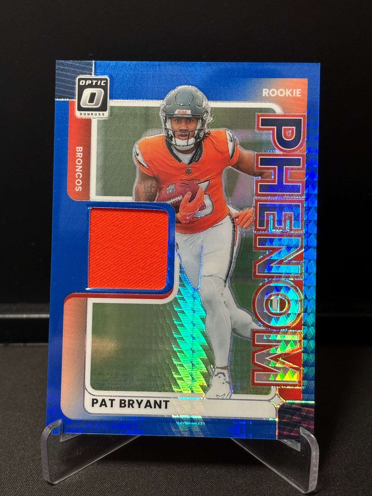 Pat Bryant RC Panini Donruss Optic 2025 "Rookie Phenom" Denver Broncos