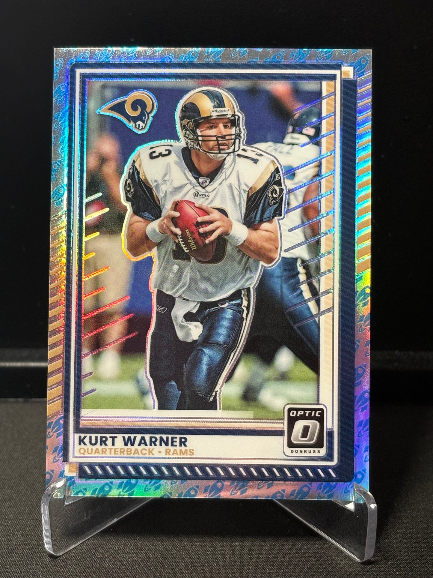 Kurt Warner Donruss Optic 2025 "Rocket Emoji" St Louis Rams