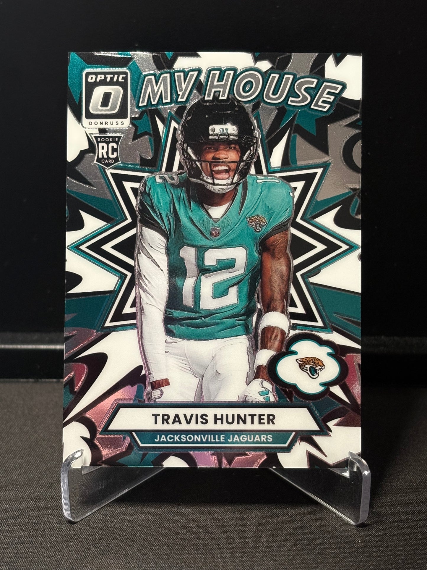 Travis Hunter RC Donruss Optic 2025 "My House" Jacksonville Jaguars