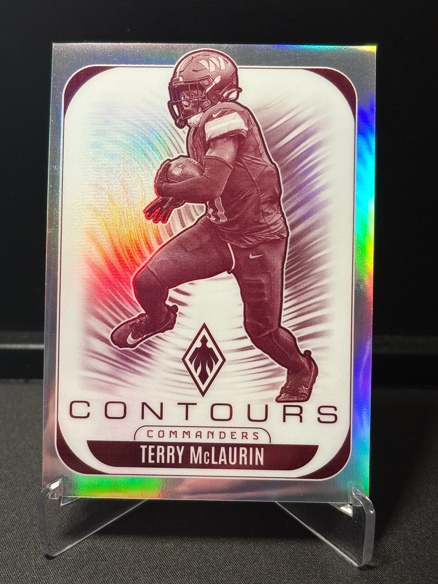 Terry McLaurin Panini Phoenix 2025 "Contours Prizm" Washington Commanders