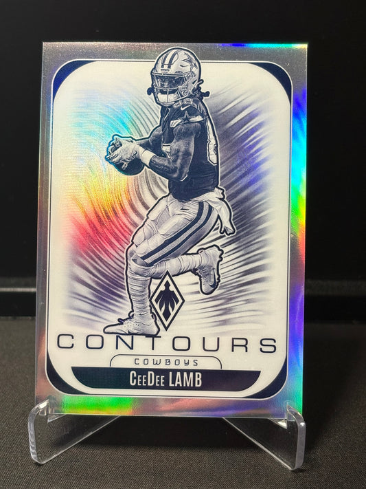 CeeDee Lamb Panini Phoenix 2025 "Contours Prizm" Dallas Cowboys