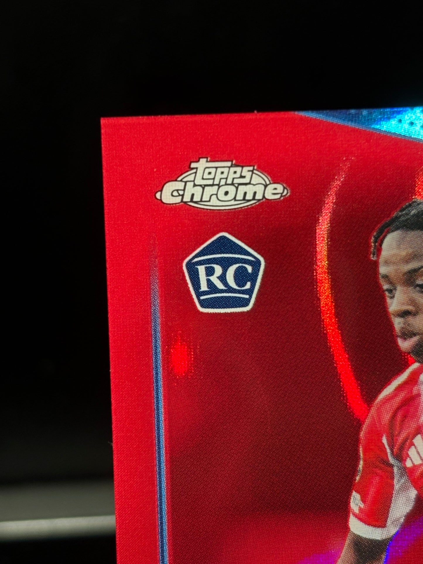 Wisdom Mike RC Topps Chrome UCC 2026 "Red Lava 1/5" Bayern Munich