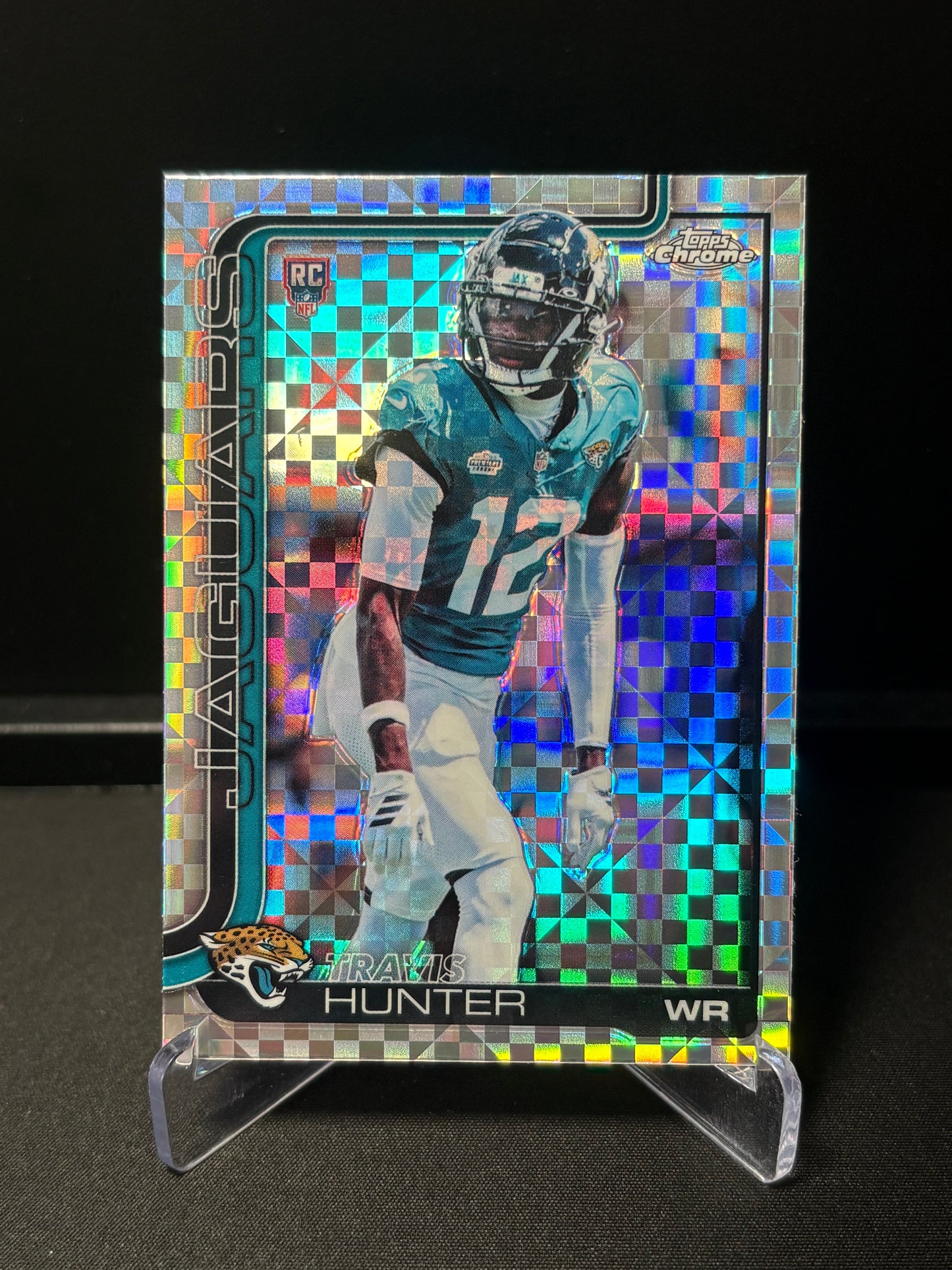 Travis Hunter RC Topps Chrome 2026 "X-Fractor" Jacksonville Jaguars