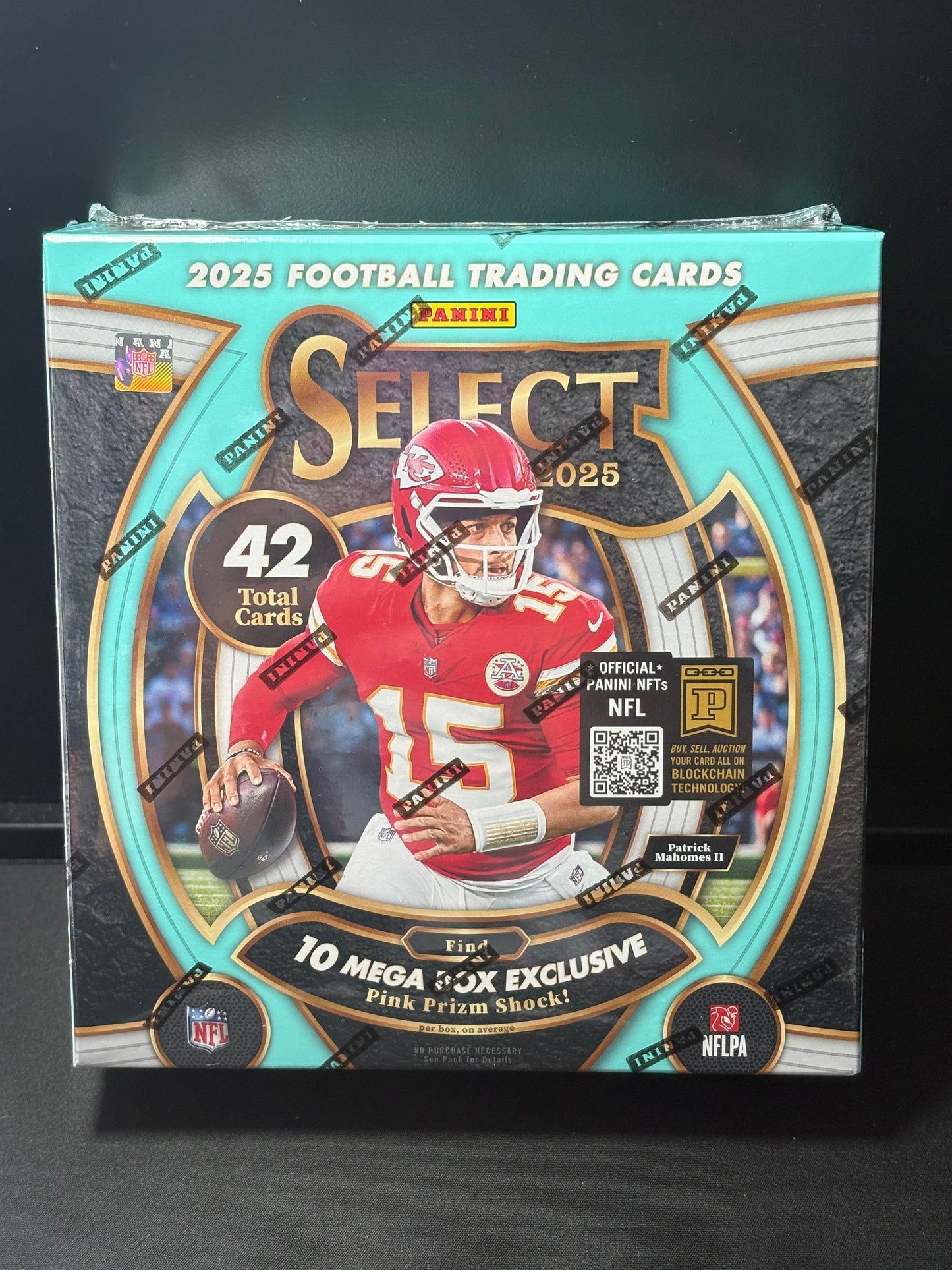 Panini Select Mega Box 2025 (Pink Prizm Shock Parallels)