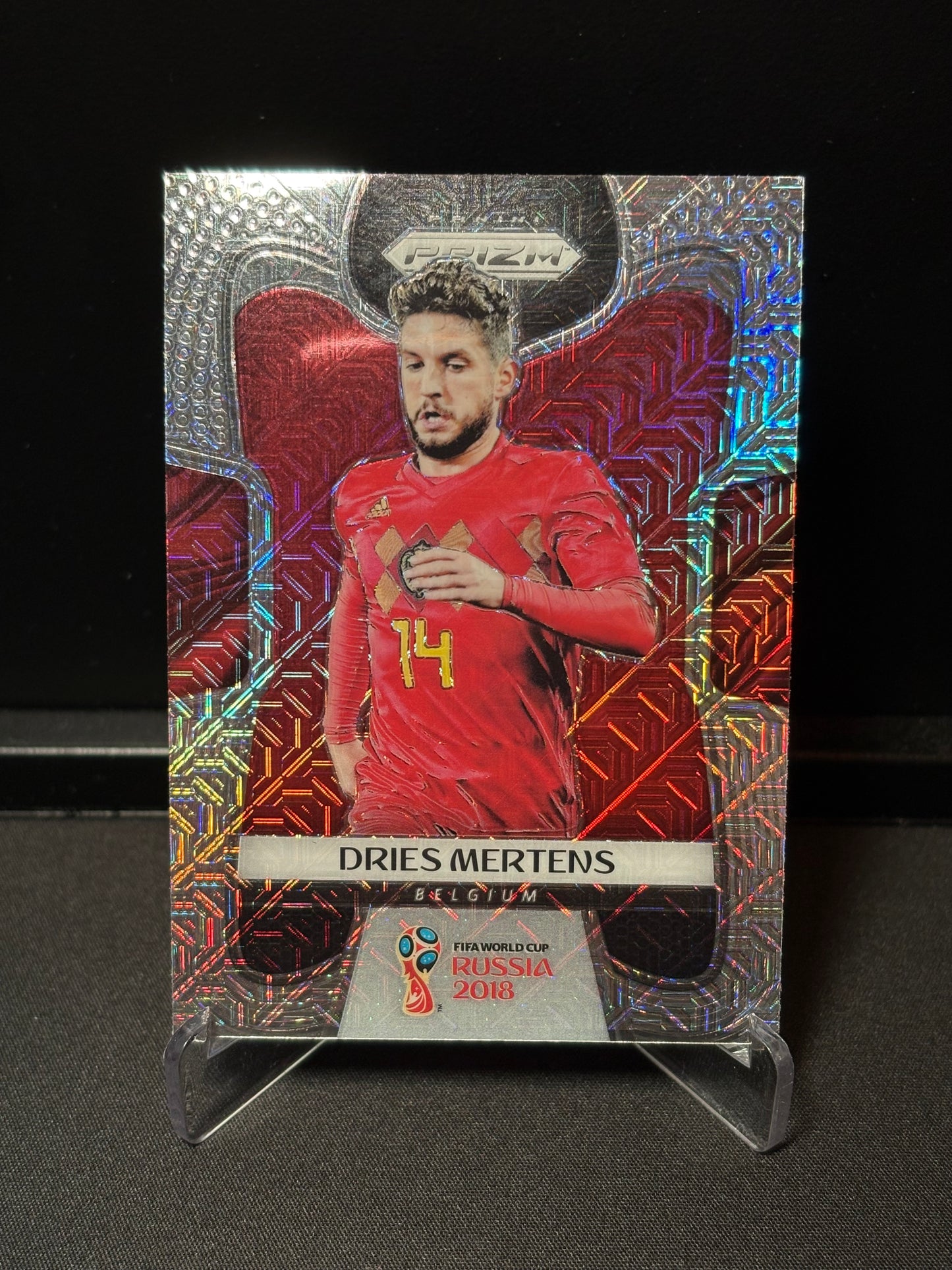 Dries Mertens Panini Prizm World Cup 2018 "Mojo" Belgique