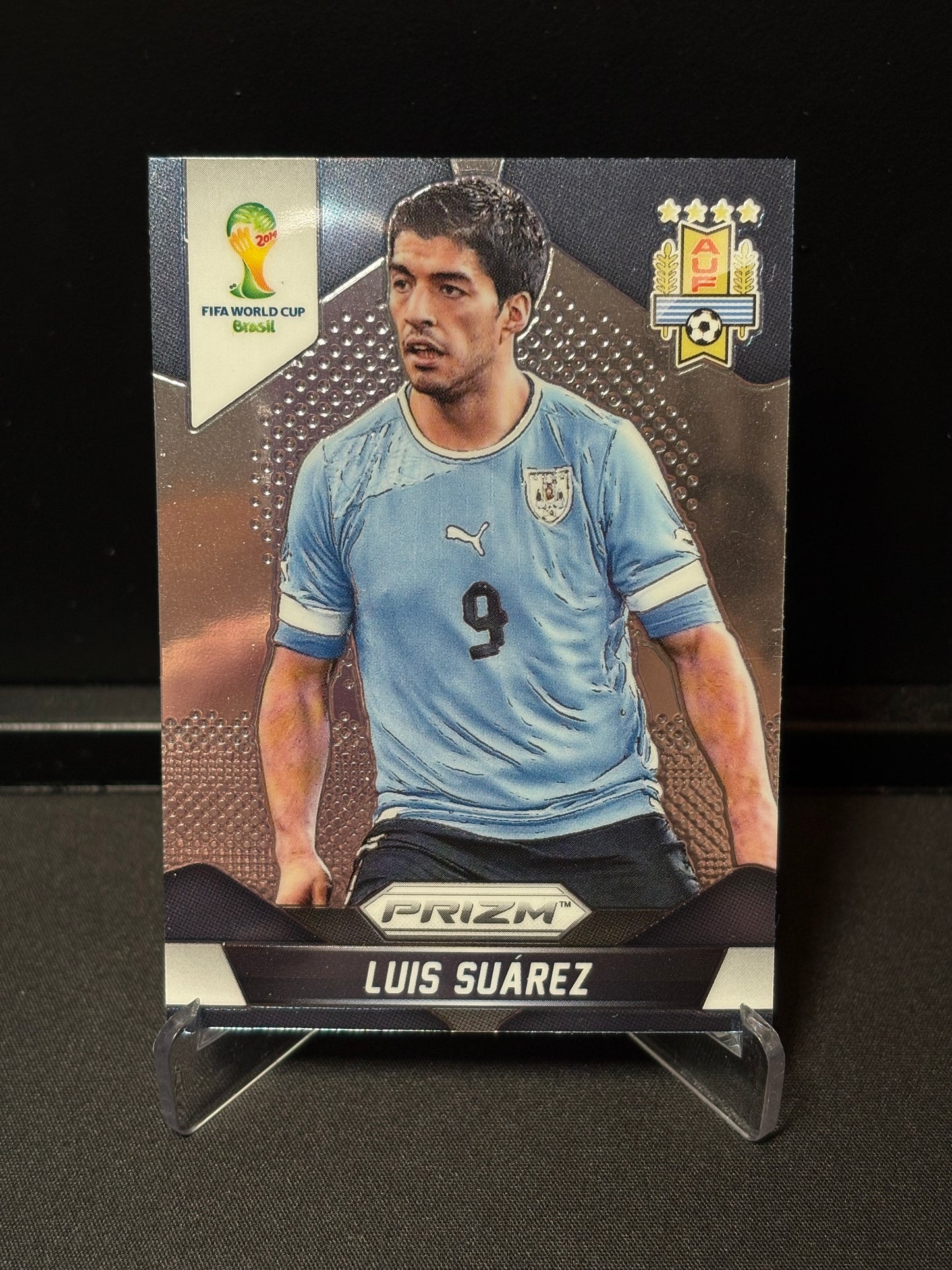 Luis Suarez Panini Prizm World Cup 2014 "Base" Uruguay