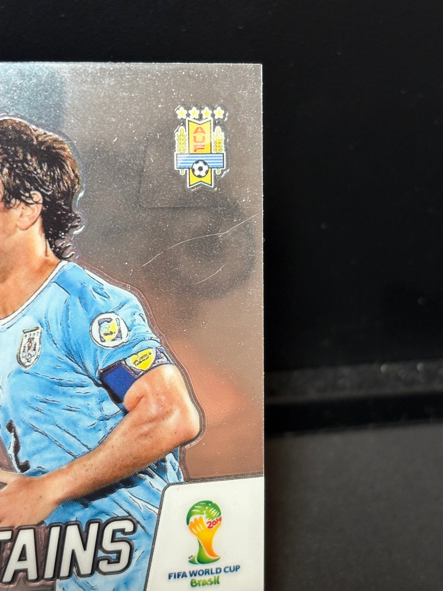 Diego Lugano Panini Prizm World Cup 2014 "Cup Captains" Uruguay