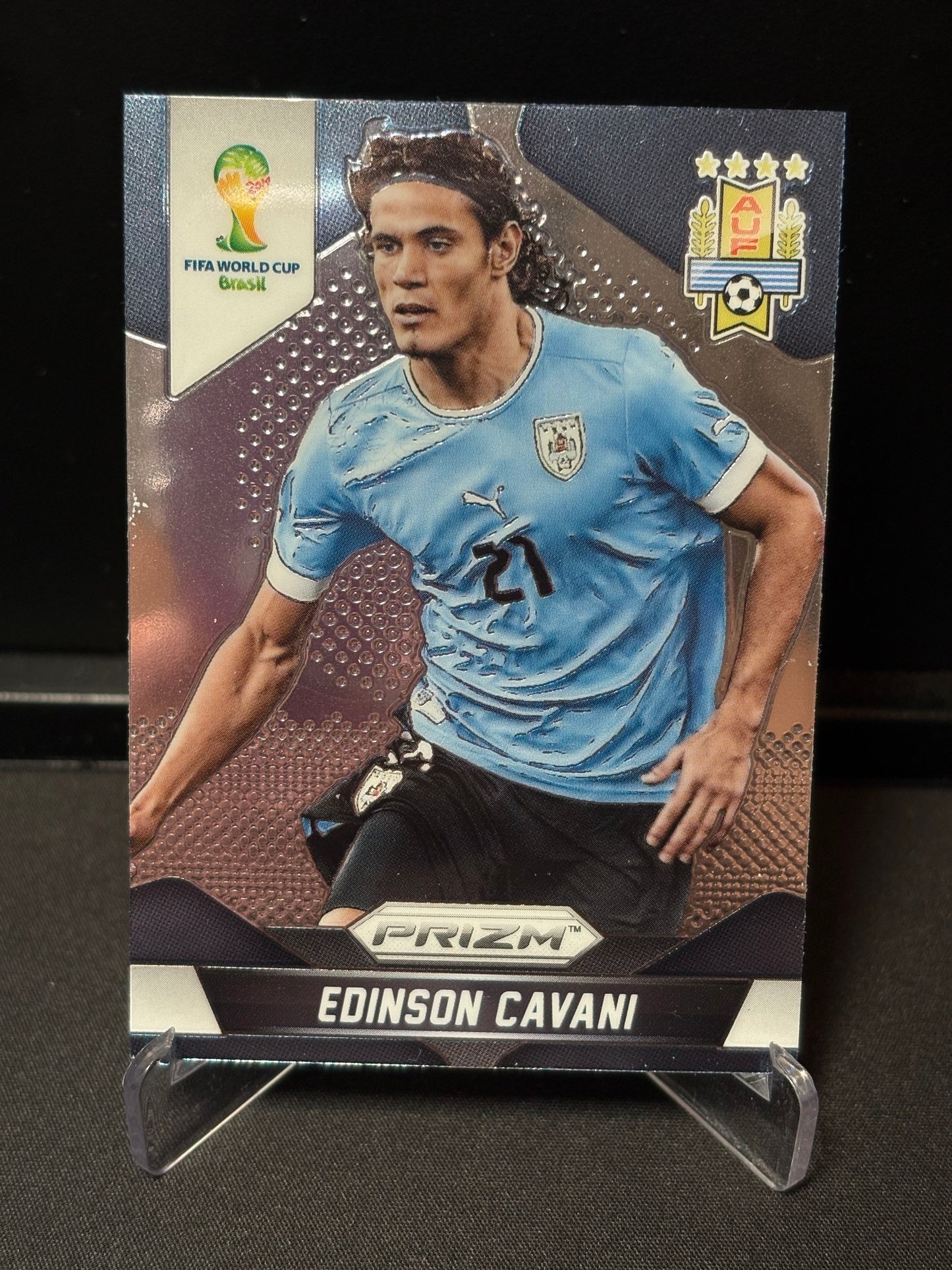 Edinson Cavani Panini Prizm World Cup 2014 "Base" Uruguay