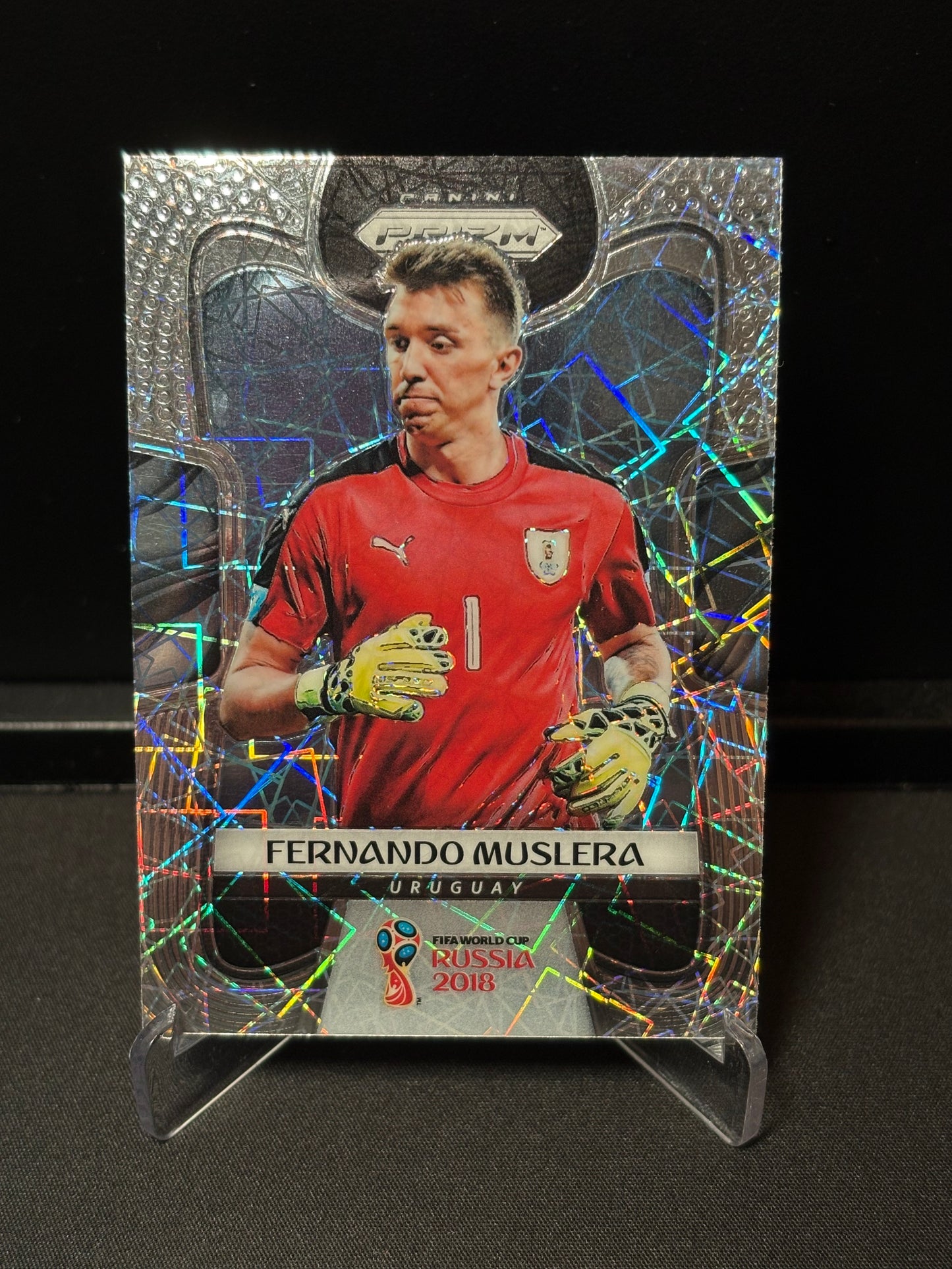 Fernando Muslera Panini Prizm World Cup 2018 "Lazer Prizm" Uruguay