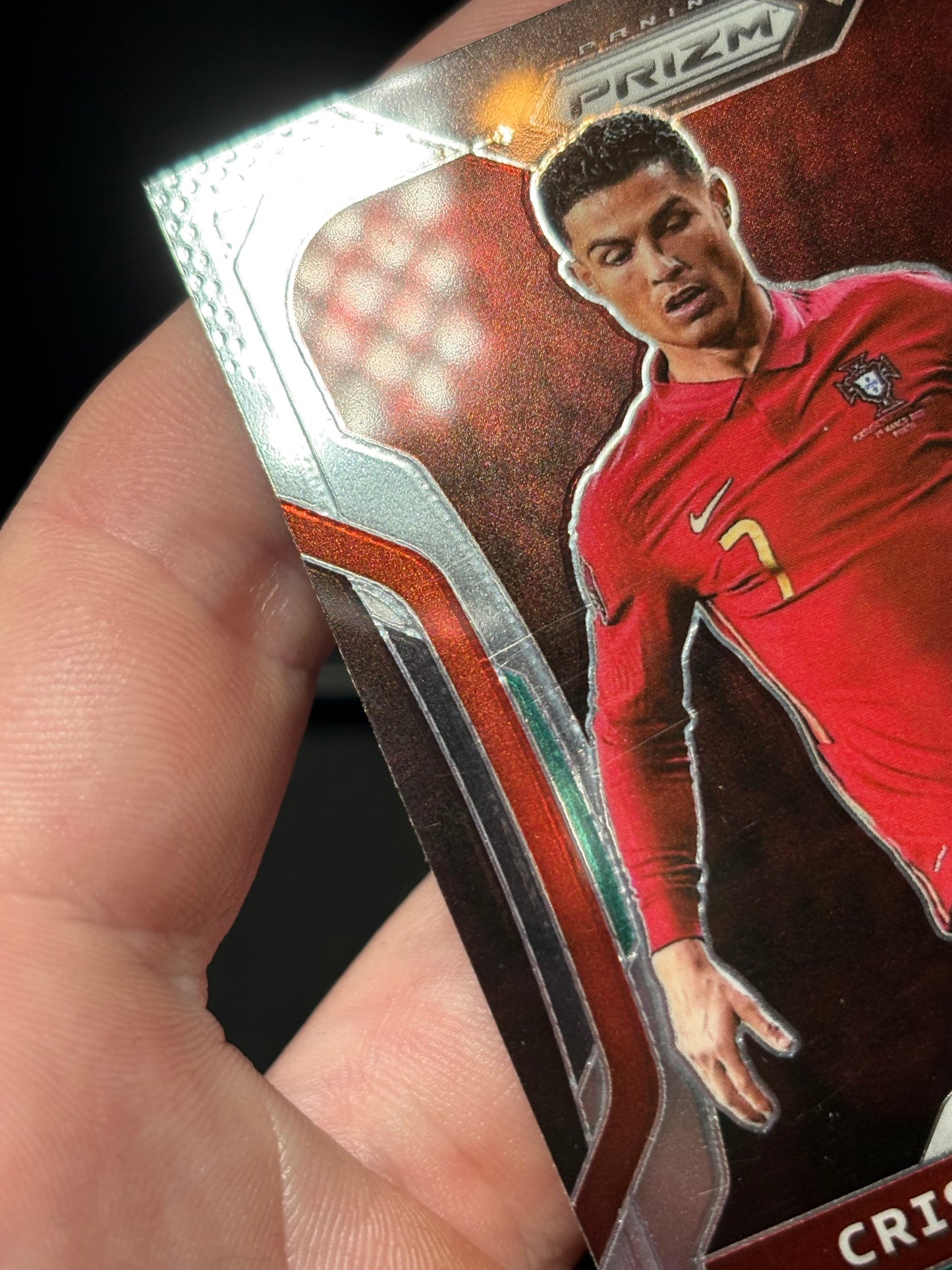 Cristiano Ronaldo Panini Prizm World Cup 2022 "Base" Portugal