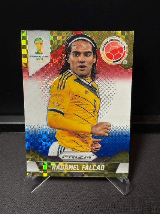 Radamel Falcao Panini Prizm World Cup 2014 "Red White Blue Prizm" Colombie
