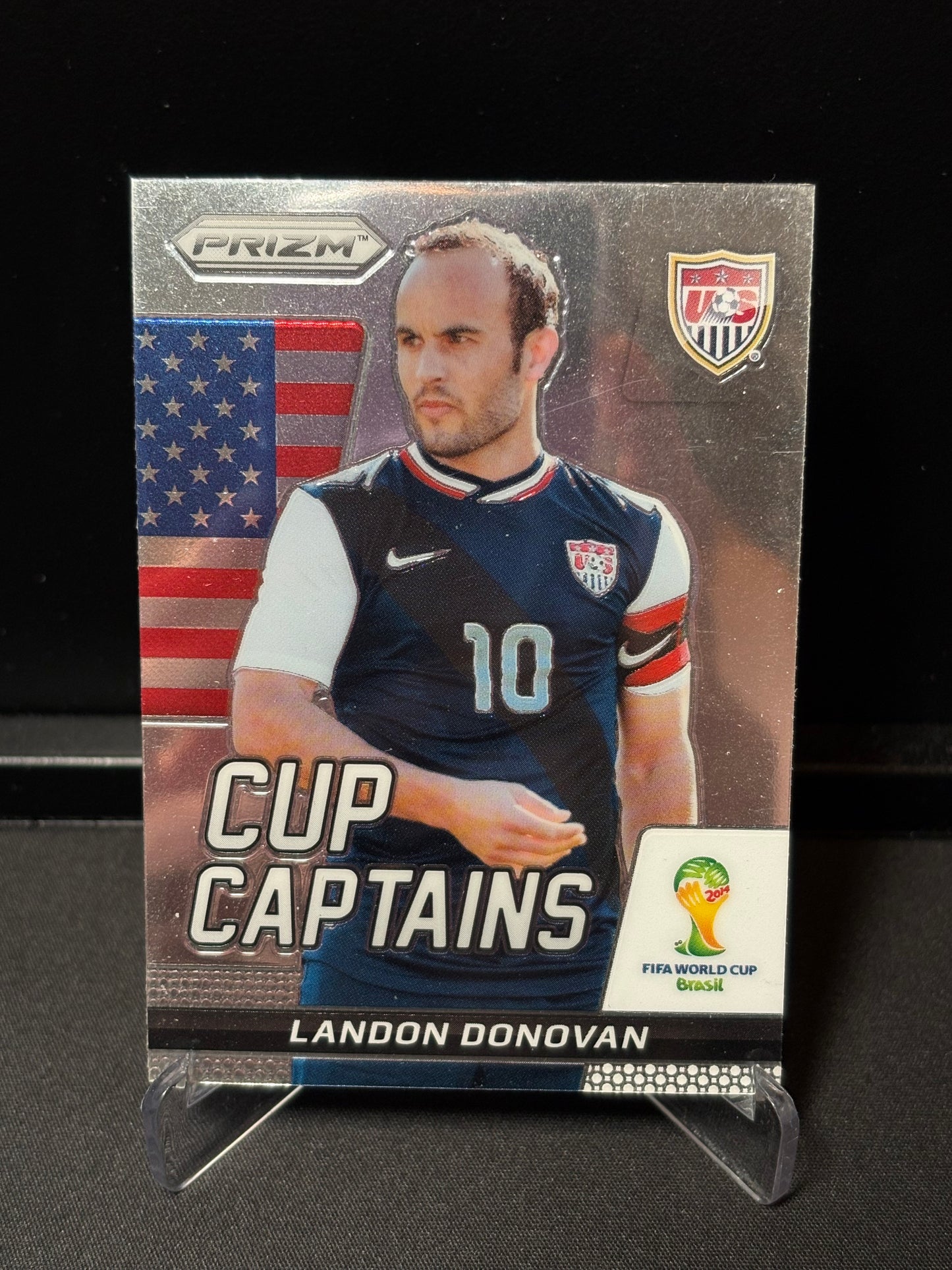 Landon Donovan Panini Prizm World Cup 2014 "Cup Captains" USA