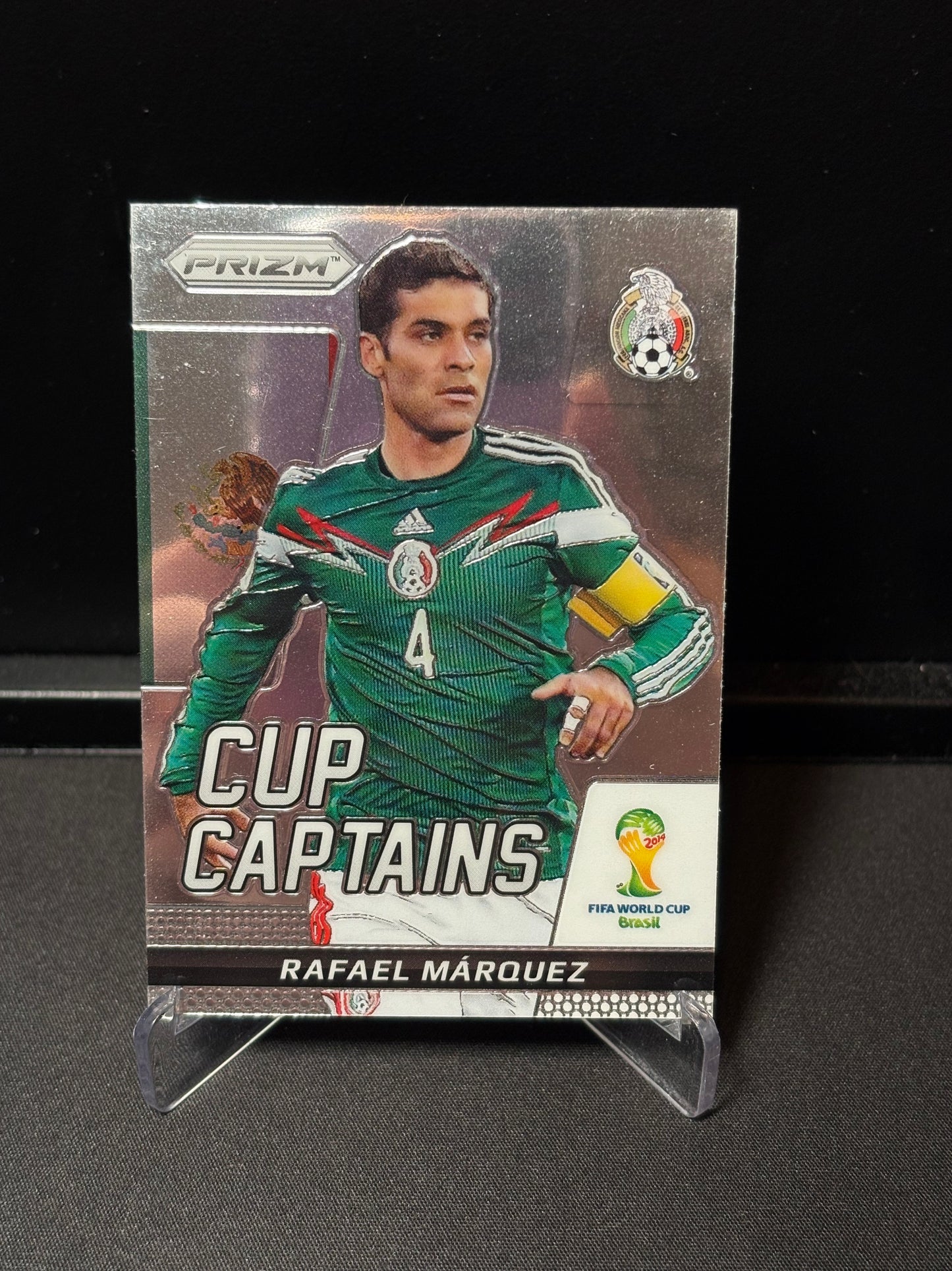 Rafael Márquez Panini Prizm World Cup 2014 "Cup Captains" Mexique